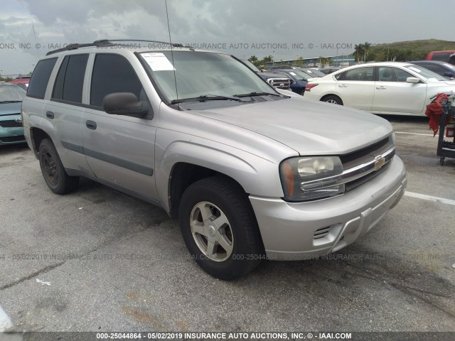 1GNDT13S152284298 - 2005 CHEVROLET TRAILBLAZER LS/LT TAN photo 1