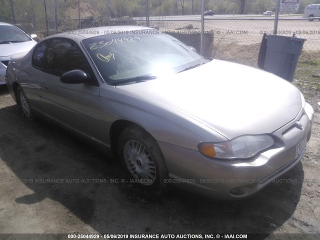 2G1WW12EX29320967 - 2002 CHEVROLET MONTE CARLO LS ფერფლისფერი ფოტო 6