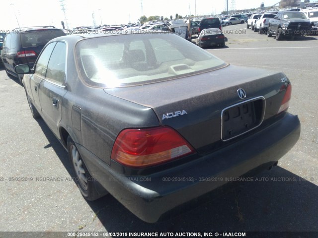 JH4UA2654VC005381 - 1997 ACURA 2.5TL GREEN photo 3