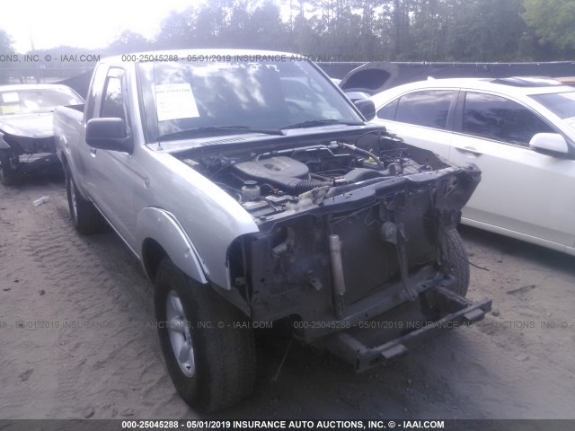 1N6DD26T84C483273 - 2004 NISSAN FRONTIER KING CAB XE SILVER photo 1