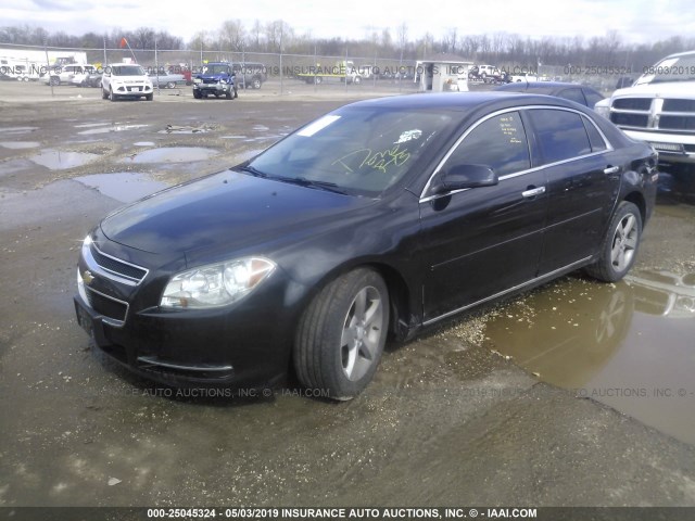 1G1ZC5E02CF282169 - 2012 CHEVROLET MALIBU 1LT 黑色 照片 2