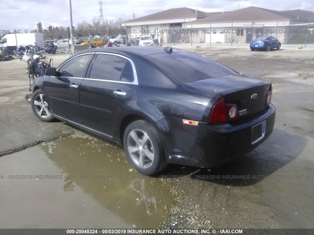 1G1ZC5E02CF282169 - 2012 CHEVROLET MALIBU 1LT 黑色 照片 3