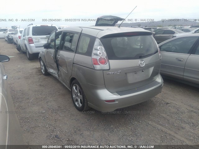 JM1CR293660115531 - 2006 MAZDA 5 SILVER photo 3