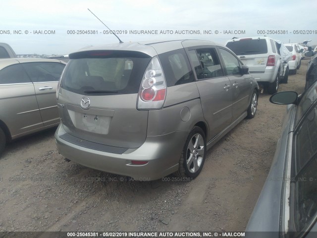 JM1CR293660115531 - 2006 MAZDA 5 SILVER photo 4