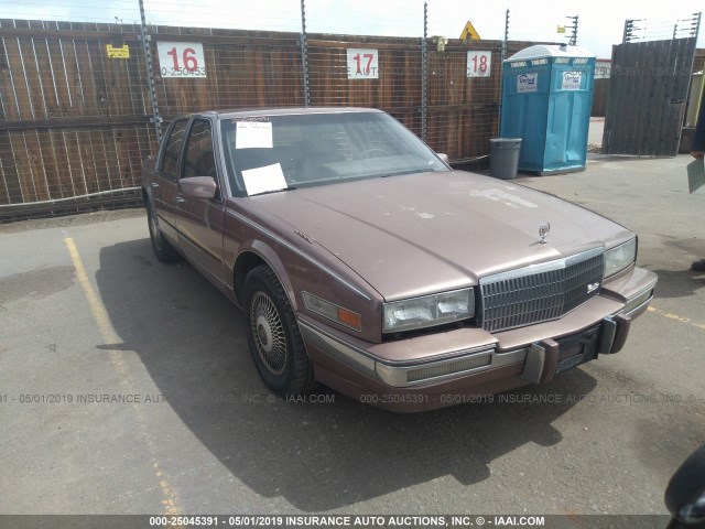 1G6KS5157KU820617 - 1989 CADILLAC SEVILLE BROWN photo 1