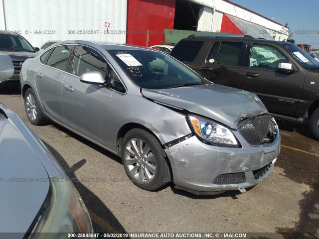 1G4PP5SK4G4116452 - 2016 BUICK VERANO SILVER photo 1