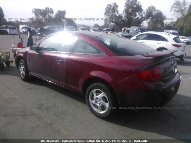 1G2AL18F987250550 - 2008 PONTIAC G5 RED photo 3
