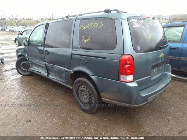 1GNDV23LX6D177457 - 2006 CHEVROLET UPLANDER LS BLUE photo 3