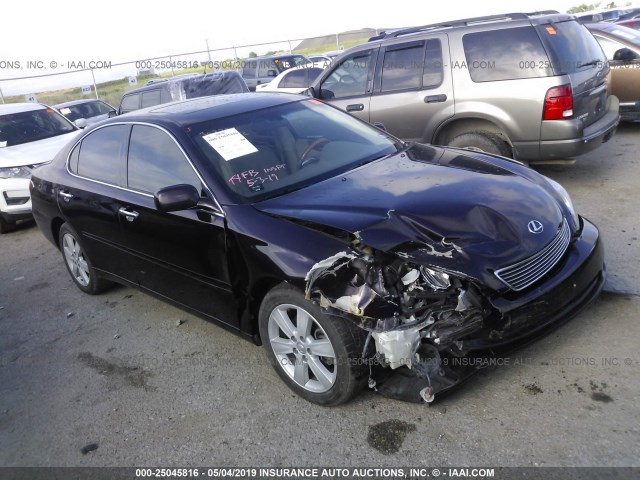 JTHBA30G155126977 - 2005 LEXUS ES 330 MAROON photo 1