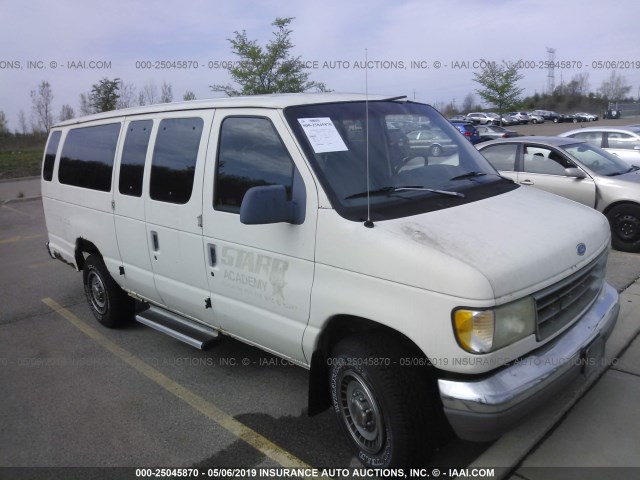 1FBJS31H8PHA96660 - 1993 FORD ECONOLINE E350 SUPER DUTY TAN photo 1