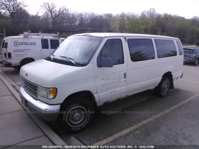 1FBJS31H8PHA96660 - 1993 FORD ECONOLINE E350 SUPER DUTY TAN photo 2