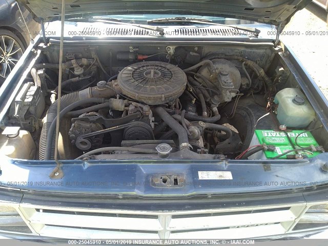 1B7FN14X5JS770323 - 1988 DODGE DAKOTA BLUE photo 10