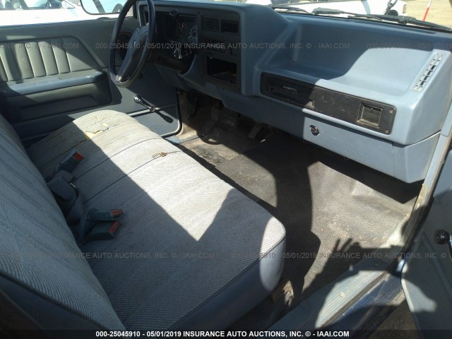 1B7FN14X5JS770323 - 1988 DODGE DAKOTA BLUE photo 5