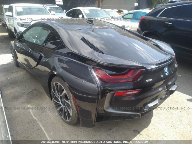 WBY2Z2C56GV675672 - 2016 BMW I8 BLACK photo 3