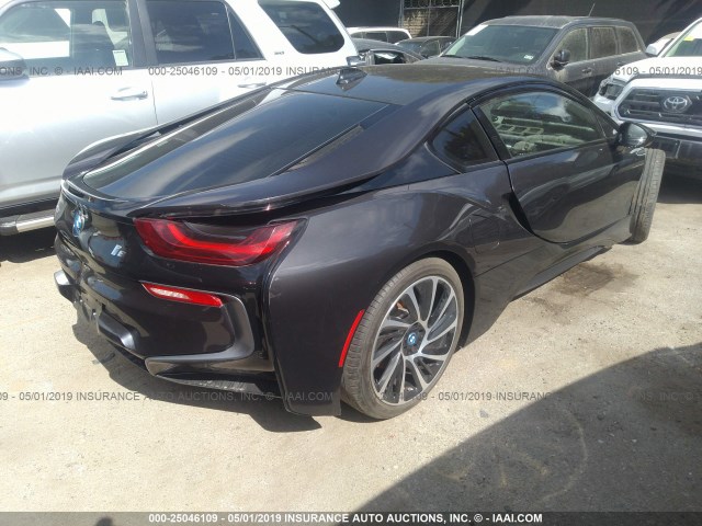 WBY2Z2C56GV675672 - 2016 BMW I8 BLACK photo 4