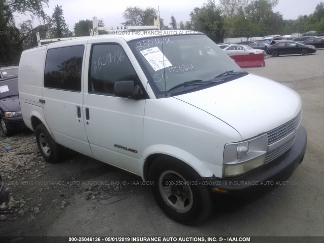 1GCDL19W51B107380 - 2001 CHEVROLET ASTRO WHITE photo 1