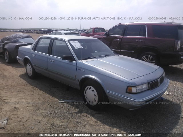 1G3AG54N9P6347112 - 1993 OLDSMOBILE CUTLASS CIERA S Light Blue photo 1