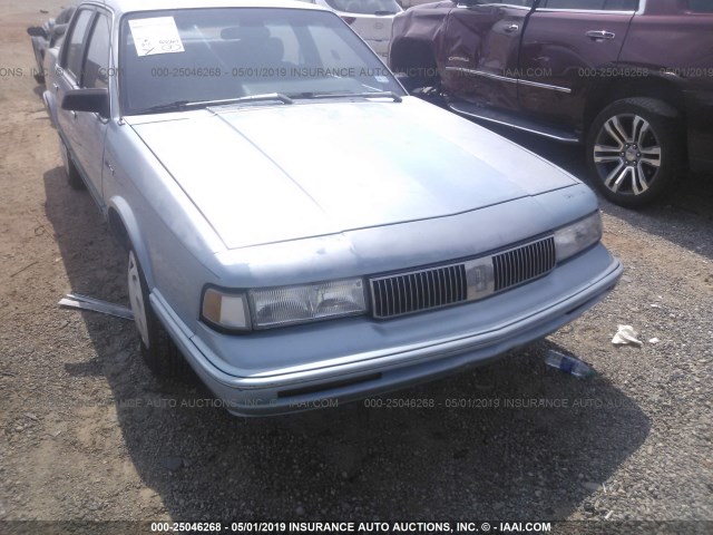 1G3AG54N9P6347112 - 1993 OLDSMOBILE CUTLASS CIERA S Light Blue photo 6