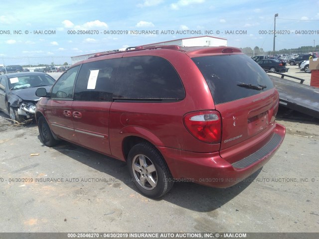 2D4GP44L44R568840 - 2004 DODGE GRAND CARAVAN SXT RED photo 3