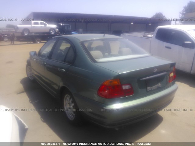 WBAAM3336XFP54525 - 1999 BMW 323 I AUTOMATIC GREEN photo 3