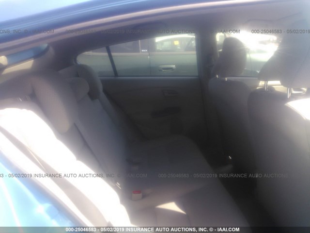 JHMZE2H33BS006884 - 2011 HONDA INSIGHT BLUE photo 8