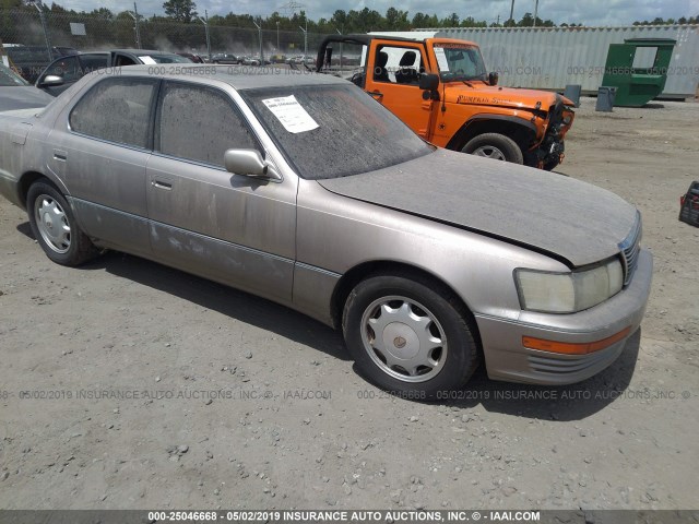 JT8UF11E4P0173271 - 1993 LEXUS LS 400 TAN photo 1