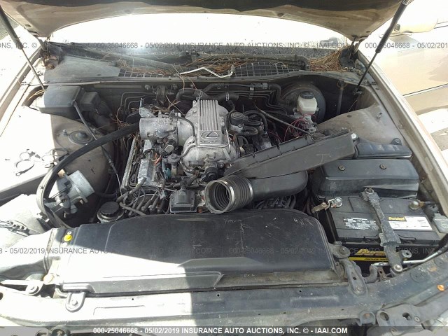 JT8UF11E4P0173271 - 1993 LEXUS LS 400 TAN photo 10