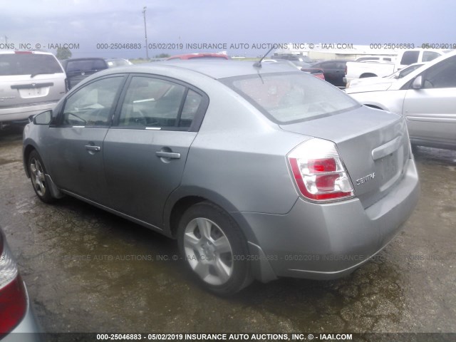 3N1AB61E38L627532 - 2008 NISSAN SENTRA 2.0/2.0S/2.0SL GRAY photo 3