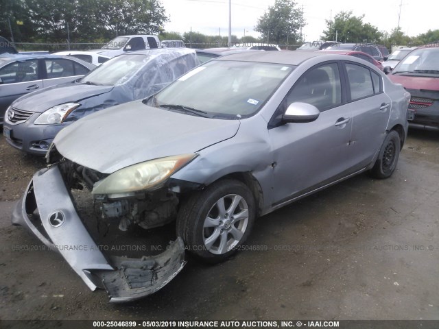 JM1BL1SF2A1168497 - 2010 MAZDA 3 I SILVER photo 2