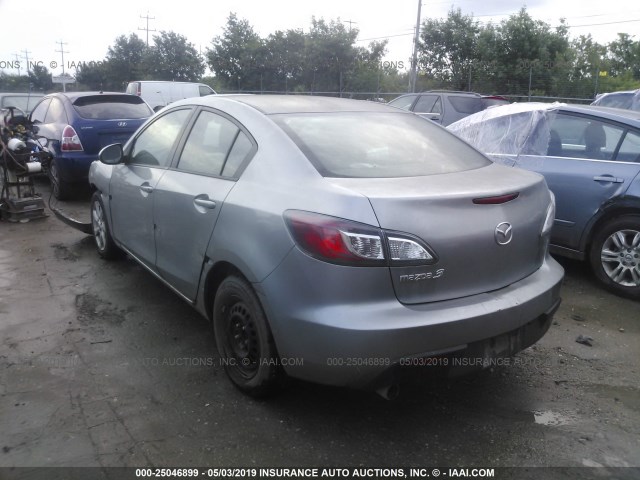 JM1BL1SF2A1168497 - 2010 MAZDA 3 I SILVER photo 3