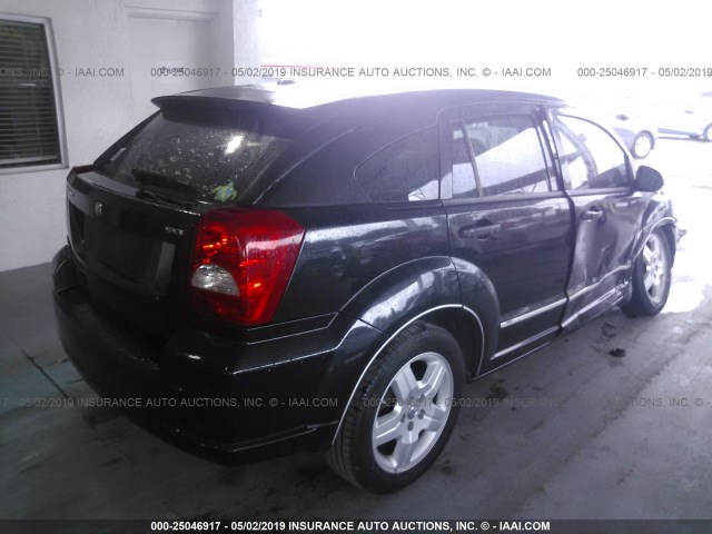 1B3HB48B28D546069 - 2008 DODGE CALIBER SXT BLACK photo 4