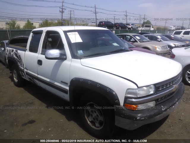 1GCEC19V11Z152450 - 2001 CHEVROLET SILVERADO C1500 WHITE photo 1