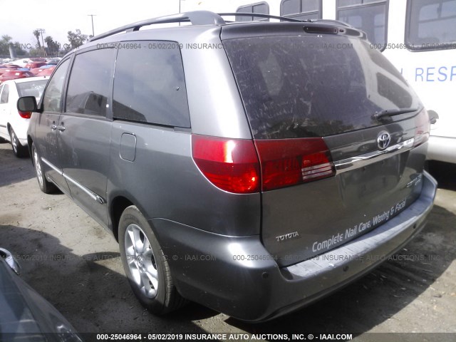 5TDZA22C14S166988 - 2004 TOYOTA SIENNA XLE/XLE LIMITED GRAY photo 3