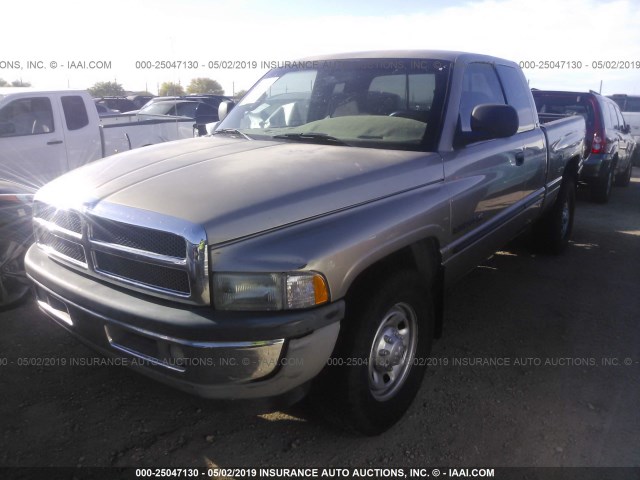 3B7KC23W92M211791 - 2002 DODGE RAM 2500 GOLD photo 2