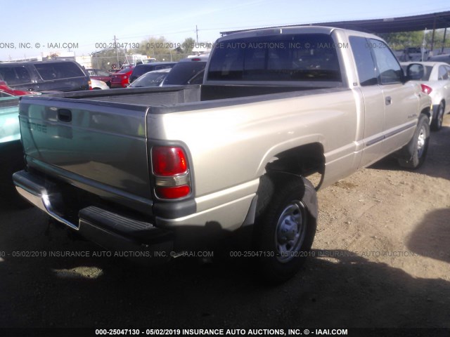 3B7KC23W92M211791 - 2002 DODGE RAM 2500 GOLD photo 4