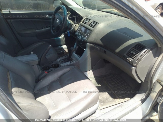 JHMCN36495C006278 - 2005 HONDA ACCORD HYBRID BLUE photo 5