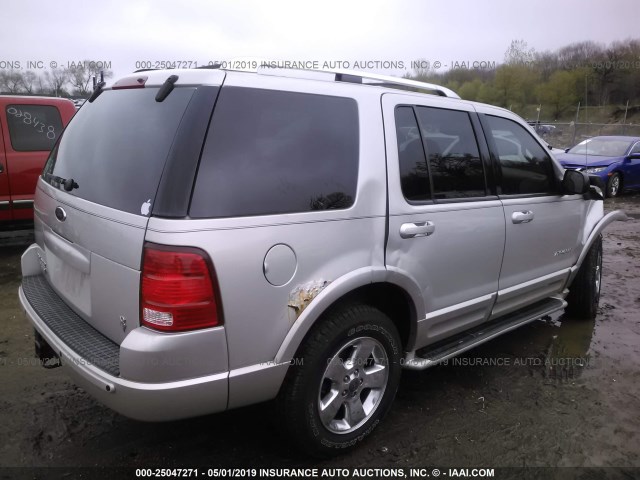 1FMZU75W74UA94454 - 2004 FORD EXPLORER LIMITED SILVER photo 4