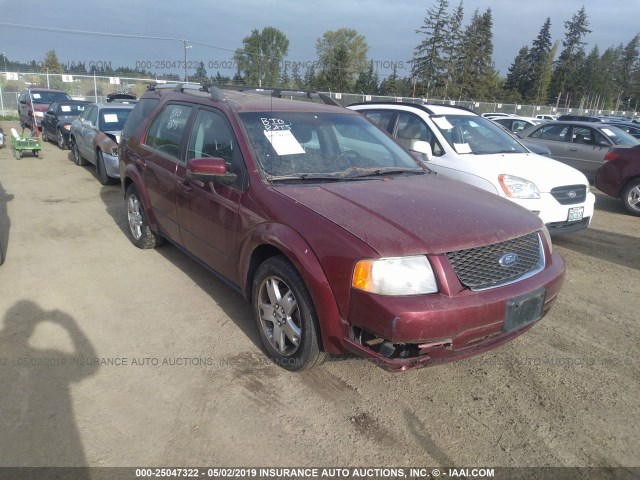 1FMDK06176GA51342 - 2006 FORD FREESTYLE LIMITED RED photo 1