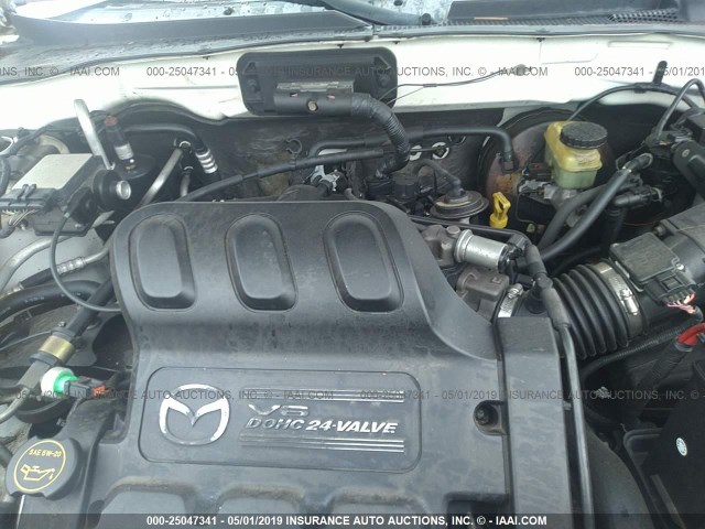 4F2CZ96153KM10423 - 2003 MAZDA TRIBUTE ES 白色 照片 10