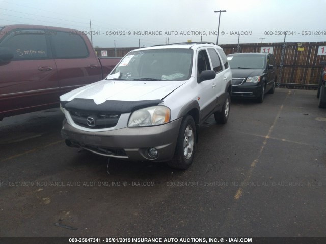 4F2CZ96153KM10423 - 2003 MAZDA TRIBUTE ES 白色 照片 2