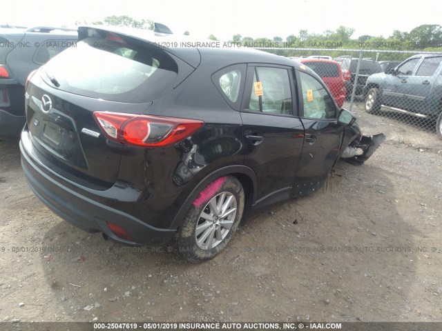 JM3KE2BE7E0310577 - 2014 MAZDA CX-5 SPORT BLACK photo 4