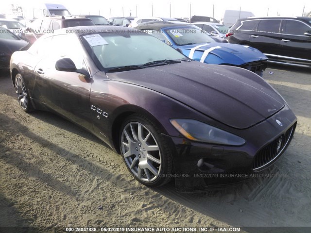 ZAMGJ45A580034057 - 2008 MASERATI GRANTURISMO  BURGUNDY photo 1