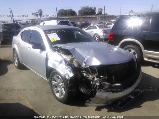 1B3BD4FB8BN608661 - 2011 DODGE AVENGER EXPRESS SILVER photo 1