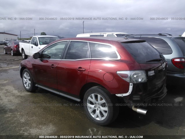 JM3ER293980213083 - 2008 MAZDA CX-7 RED photo 3