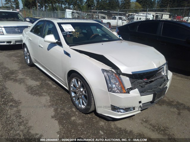 1G6DS5ED9B0153907 - 2011 CADILLAC CTS PREMIUM COLLECTION WHITE photo 1