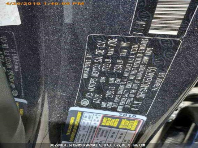 3KPF24AD1KE006753 - 2019 KIA FORTE FE/LX/LXS GRAY photo 15