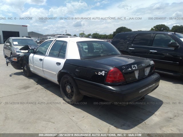 2FAHP71V49X133902 - 2009 FORD CROWN VICTORIA POLICE INTERCEPTOR BLACK photo 3