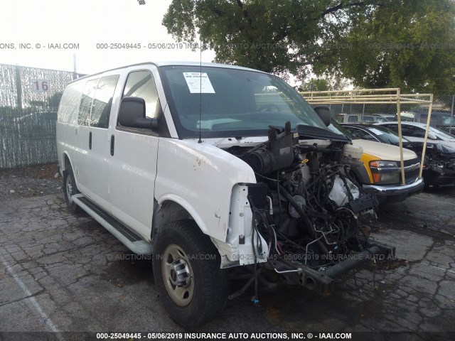 1GTW7FCF8F1902598 - 2015 GMC SAVANA G2500 WHITE photo 1