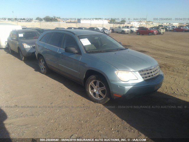 2A8GM68X58R631022 - 2008 CHRYSLER PACIFICA TOURING BLUE photo 1