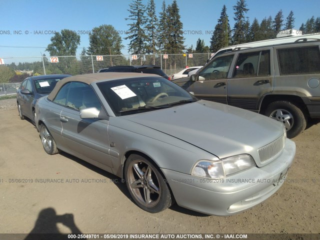 YV1NC53D0YJ008205 - 2000 VOLVO C70 TURBO BROWN photo 1